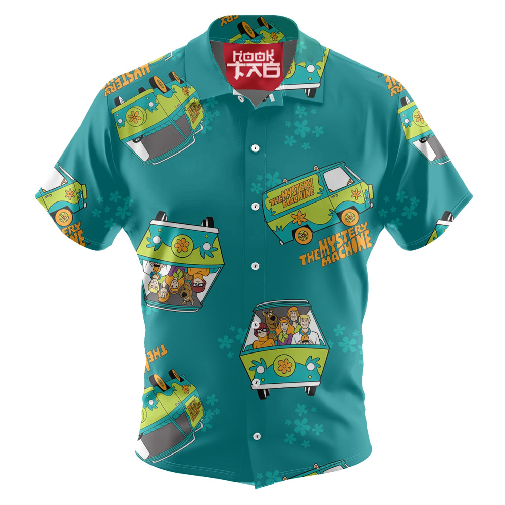 Scooby-Doo & Shaggy & Friends Halloween Hawaiian Shirt, Scooby-Doo Hawaiian Shirt, Halloween Hawaiian Shirt