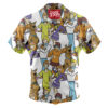 Scooby-Doo & Shaggy & Friends Halloween Hawaiian Shirt, Scooby-Doo Hawaiian Shirt, Halloween Hawaiian Shirt