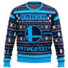 Smash University Super Smash Bros Ugly Christmas Sweater