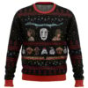 Studio Ghibli No Face Spirited Away Ugly Christmas Sweater