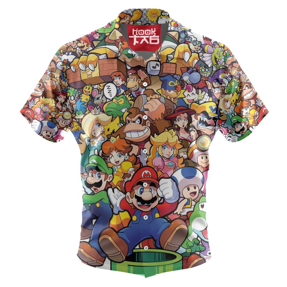 Super Mario Hawaiian Shirt