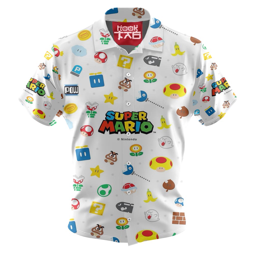 Super Mario Hawaiian Shirt