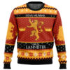 Game of Thrones House Lannister Ugly Christmas Sweater