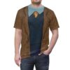 Vision Retro Brown Suit T-shirt, WandaVision Costume, Halloween Costume