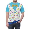 Blue Move It! Shake It! MousekeDance It! T-shirt, Magic Kingdom Costume, Halloween Costume