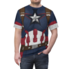 Captain America T-shirt, Avengers Age of Ultron Costume, Halloween Costume