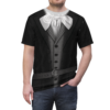 Ezra Hitchhiking Ghost T-shirt, Haunted Mansion 2023 Film Costume, Halloween Costume