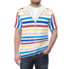 Allan Colorful Striped T-shirt, Doll Movie Costume, Halloween Costume