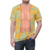 Simu Yellow Hawaiian Beach T-shirt, Doll Movie Costume, Halloween Costume