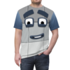 Number Nine Gray Blocks T-shirt, Num Characters Costume, Halloween Costume