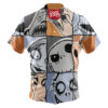 Jack Skellington & Sally Hawaiian Shirt, The Nightmare Before Christmas Hawaiian Shirt, Halloween Hawaiian Shirt