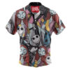 Jack Skellington & Sally Hawaiian Shirt, The Nightmare Before Christmas Hawaiian Shirt, Halloween Hawaiian Shirt