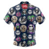 Jack Skellington & Sally Hawaiian Shirt, The Nightmare Before Christmas Hawaiian Shirt, Halloween Hawaiian Shirt