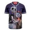 Jack Skellington & Sally Baseball Jersey, The Nightmare Before Christmas Baseball Jersey, Halloween Baseball Jersey