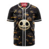 Jack Skellington Baseball Jersey, The Nightmare Before Christmas Baseball Jersey, Halloween Baseball Jersey