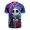 Jack Skellington Baseball Jersey, The Nightmare Before Christmas Baseball Jersey, Halloween Baseball Jersey