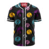 Jack Skellington & Sally Baseball Jersey, The Nightmare Before Christmas Baseball Jersey, Halloween Baseball Jersey