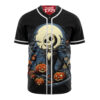 Jack Skellington Baseball Jersey, The Nightmare Before Christmas Baseball Jersey, Halloween Baseball Jersey