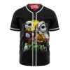 Jack Skellington & Sally Baseball Jersey, The Nightmare Before Christmas Baseball Jersey, Halloween Baseball Jersey