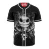 Jack Skellington Baseball Jersey, The Nightmare Before Christmas Baseball Jersey, Halloween Baseball Jersey