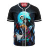 Jack Skellington & Sally Baseball Jersey, The Nightmare Before Christmas Baseball Jersey, Halloween Baseball Jersey