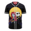 Jack Skellington & Sally Baseball Jersey, The Nightmare Before Christmas Baseball Jersey, Halloween Baseball Jersey