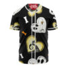 Jack Skellington & Sally Baseball Jersey, The Nightmare Before Christmas Baseball Jersey, Halloween Baseball Jersey