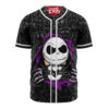 Jack Skellington Baseball Jersey, The Nightmare Before Christmas Baseball Jersey, Halloween Baseball Jersey