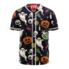 Jack Skellington Baseball Jersey, The Nightmare Before Christmas Baseball Jersey, Halloween Baseball Jersey