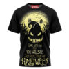 Jack Skellington T-shirt, The Nightmare Before Christmas T-shirt, Halloween T-shirt