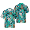 Cat Blue Hawaiian Shirt For Men & Women