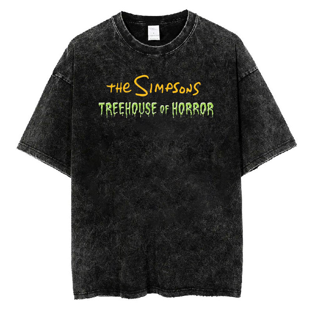 Treehouse Of Horror Logo T-shirt, The Simpsons T-Shirt, Halloween T-shirt