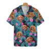 Tropical Poodle Hawaiian Shirt Summer Vibe