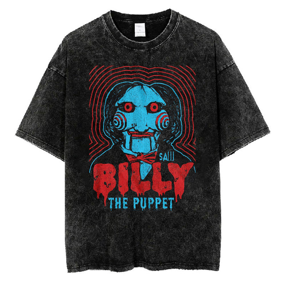 Vintage Billy the Puppet T-shirt, Saw T-Shirt, Halloween T-shirt