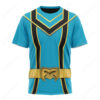 Blue Power Rangers Mystic Force T-shirt ,Power Rangers T-shirt