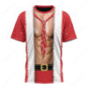 Male Santa Body Christmas T-Shirt