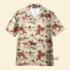 Western Retro Cowboy - Hawaiian Shirt