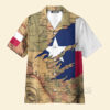 Patriotic Texas Flag Proud Map - Hawaiian Shirt