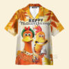 Happy Turkey Chicken Family - For Men And Women - Hawaiian Shirt