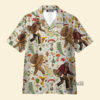 Bigfoot With Morel Mushroom - Hawaiian Shirt