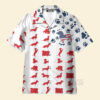 Dachshund American Flag Hawaiian Shirt