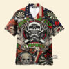 Darts Just The Tip I Promise Skull - Hawaiian Shirt