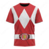 Mighty Morphin Red T-shirt ,Power Rangers T-shirt