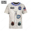 NASA Armstrong Space Suit Name T-Shirt