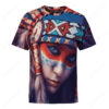 Native American Girl 3D T-Shirt