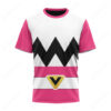 Pink Power Rangers Lost Galaxy T-shirt ,Power Rangers T-shirt