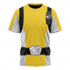 Power Rangers Beast Morphers Yellow T-shirt ,Power Rangers T-shirt