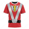 Power Rangers RPM Operator Series Red T-shirt ,Power Rangers T-shirt