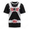 Power Rangers RPM Operator Series Silver T-shirt ,Power Rangers T-shirt