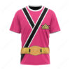 Power Rangers Samurai Pink Ranger T-shirt ,Power Rangers T-shirt